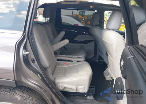 2014 Toyota Highlander Limited Platinum V6 from USA, damaged, VIN 5TDDKRFH6ES059698